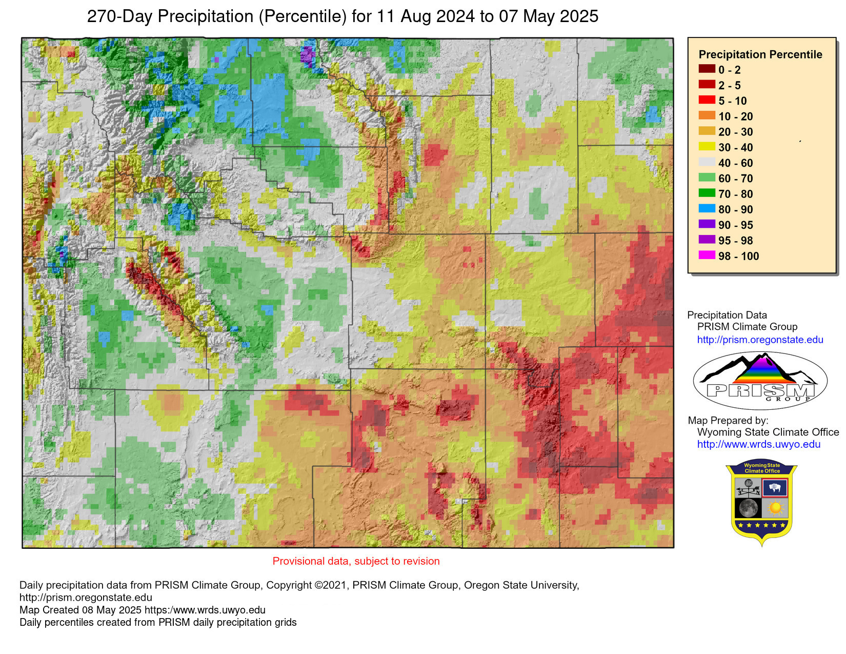 colorado vegetation map