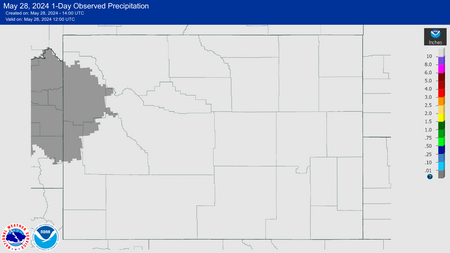 AHPS Precipitation Yesterday